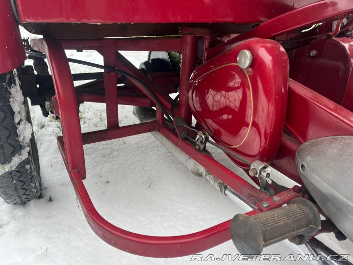 Jawa 250 Perák rikša 1952