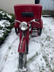 Jawa 250 Perák rikša 1952