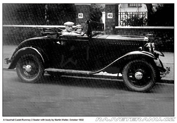 Chevrolet Ostatní modely Vauxhall Cadet 1932