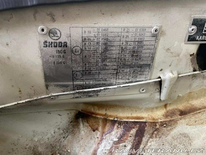 Škoda Rapid 136 1988