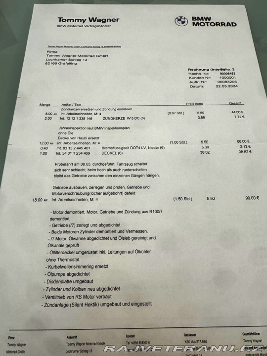 BMW R 100 RS, TOP stav 1979