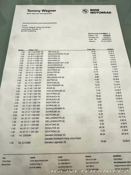 BMW R 100 RS, TOP stav 1979
