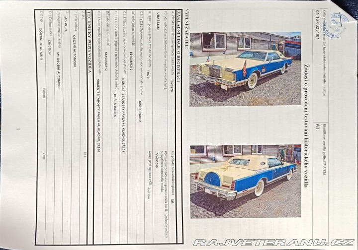 Lincoln Mark 5 1978