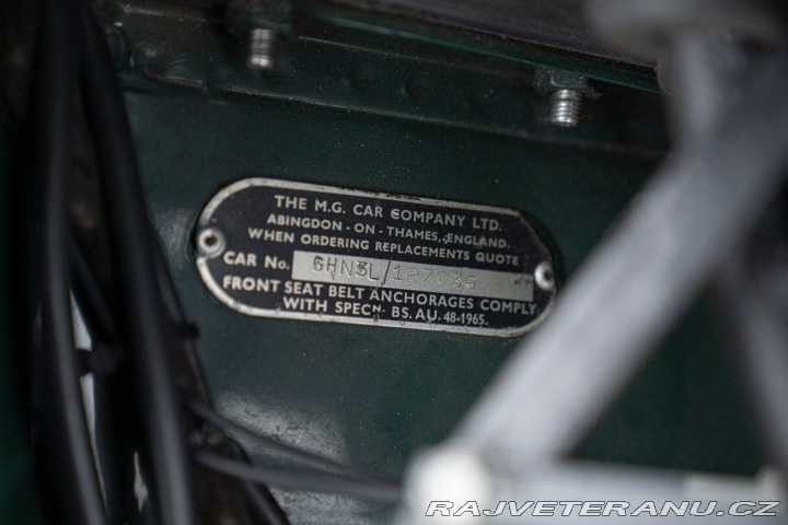 MG Ostatní modely B ROADSTER 1967
