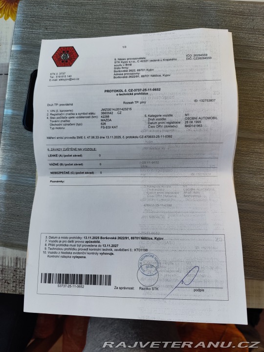 Mazda 626 mazda 626-2,0i 1995