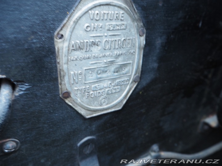 Citroën Ostatní modely 5HP C 1924
