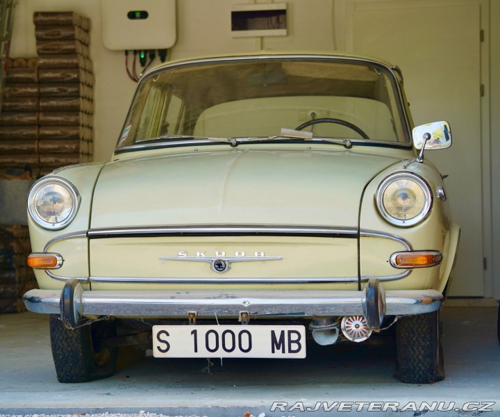 Škoda 1000 MB osobné 1965