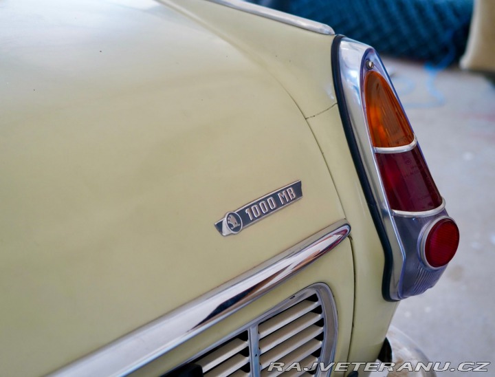 Škoda 1000 MB osobné 1965