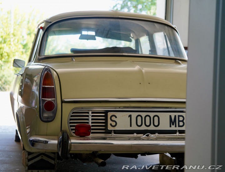 Škoda 1000 MB osobné 1965