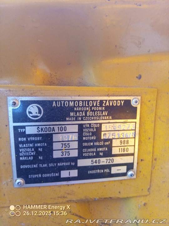 Škoda 100  1976