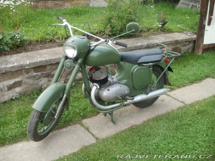 Jawa 350 Vojenská Jawa 350 1961
