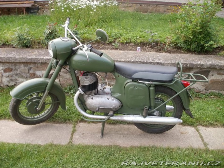 Jawa 350 Vojenská Jawa 350 1961