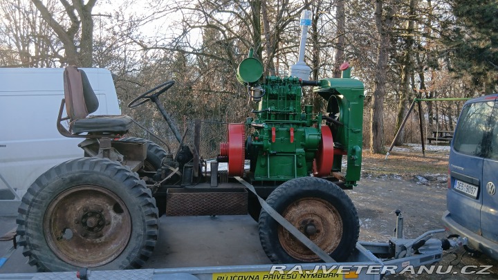 Ostatní značky Ostatní modely Slavia stabilní motor 1950