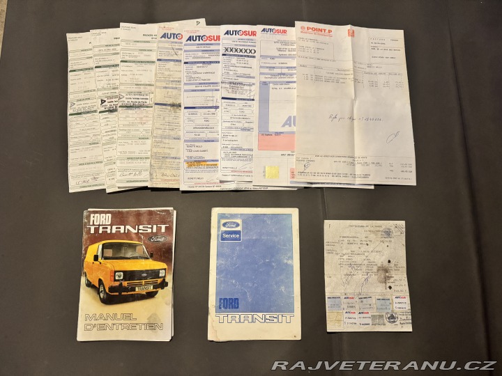Ford Transit MK2 2.4D dodávka 1982