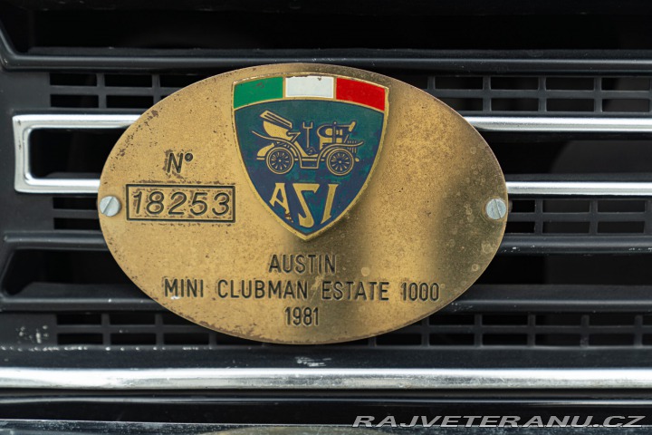 Austin Mini CLUBMAN ESTATE 1000 1981