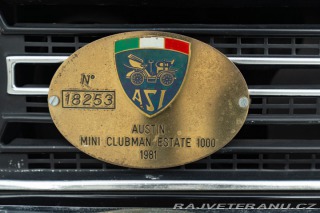Austin Mini CLUBMAN ESTATE 1000 1981