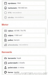 Opel Olympia P1 1960