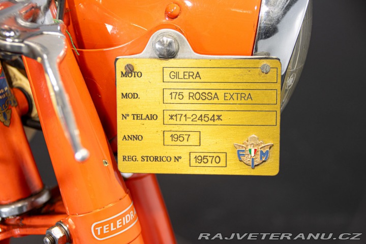 Ostatní značky Ostatní modely Gilera 175 ROSSO EXTRA 1956