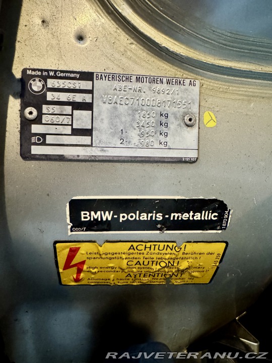 BMW 6 E24 635 CSi 1982