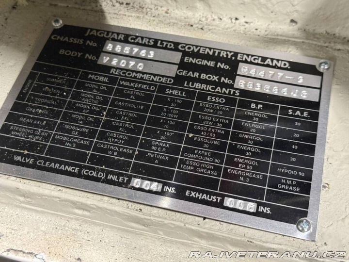 Jaguar E-Type SI 3.8 FHC 1962