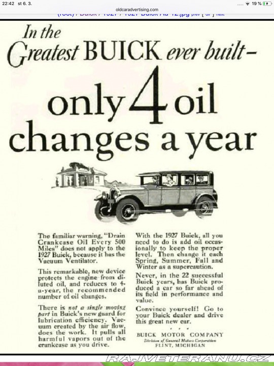 Buick Ostatní modely Master 1928