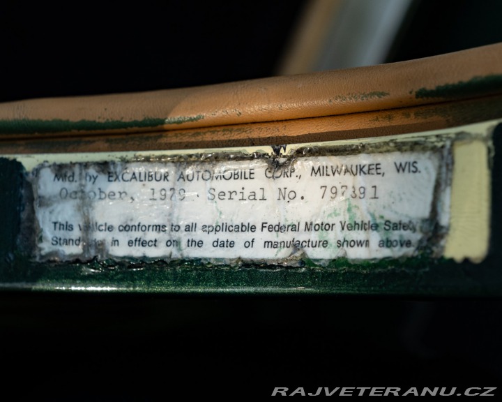 Ostatní značky Ostatní modely Excalibur S3 Phaeton 1979