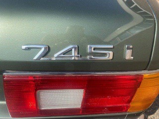 BMW 7 745i Turbo 1981