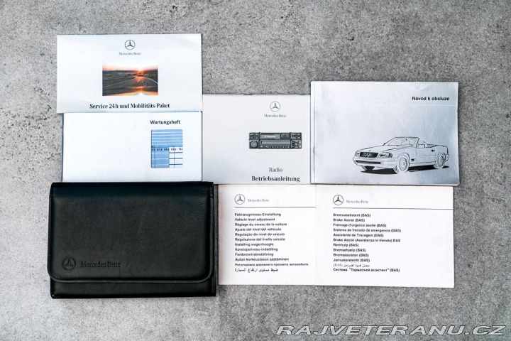 Mercedes-Benz SL 500 ROADSTER, CZ 1997
