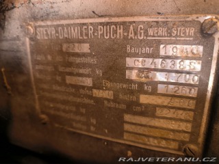 Ostatní značky Ostatní modely STEYR 220 1940