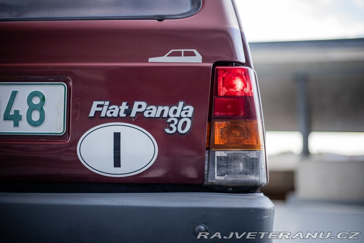 Fiat Panda 30 141A veteránské značky 1985