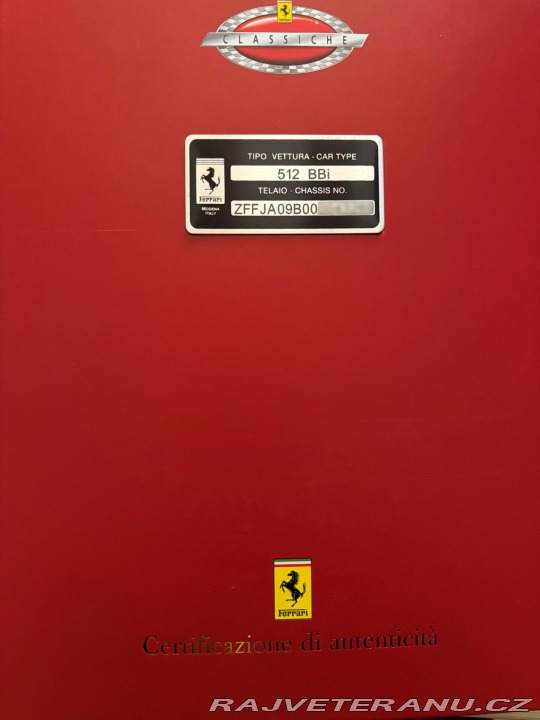 Ferrari 512 BBi 1982