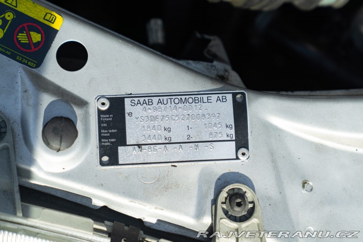 Saab Ostatní modely 93 CABRIOLET 2002