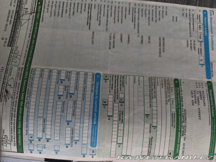 Honda Ostatní modely Honda TL250 TRIAL 1975