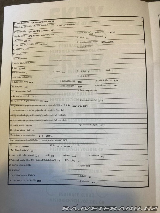 Ford Mustang GT Coupe 1993