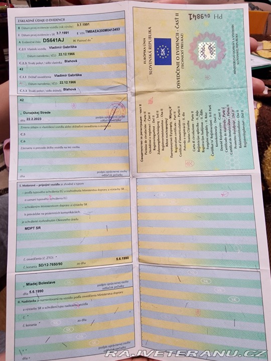 Škoda Favorit 135 LUX 1991