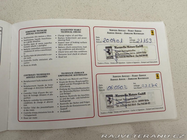 Ferrari 355 F355 Berlinetta 1996