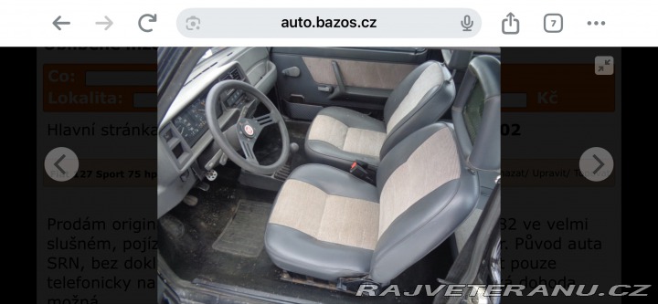 Fiat 127 Sport 75hp 1982