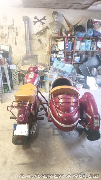 Jawa 350 354  velorex 1958