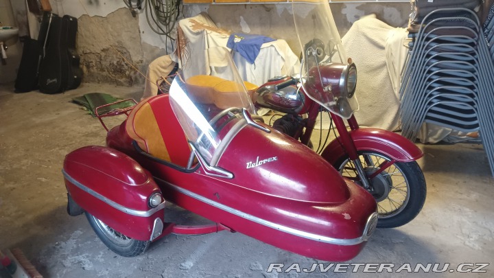 Jawa 350 354  velorex 1958