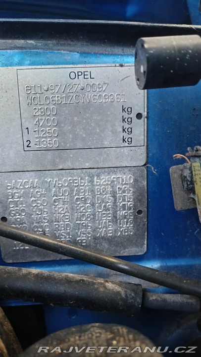 Opel Ostatní modely Frontera 1999