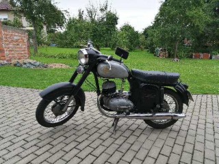 ČZ 125 453 deluxe 1956