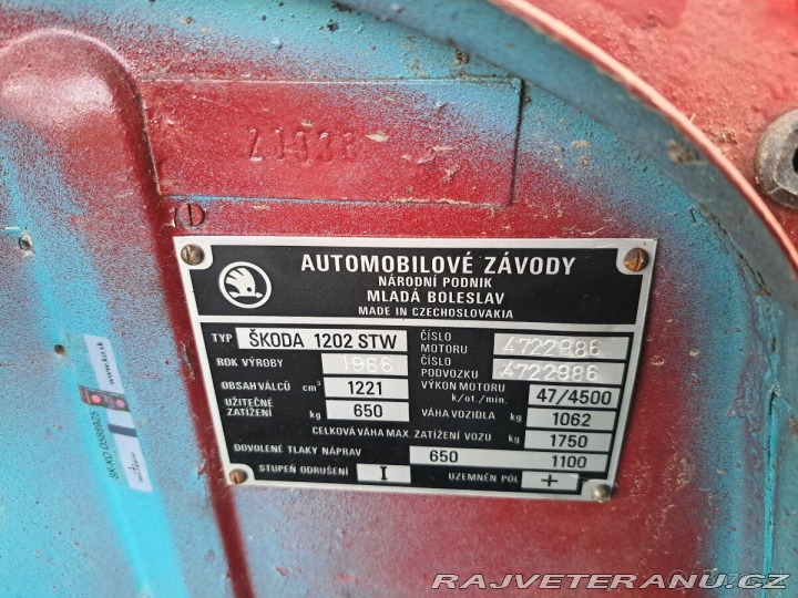 Škoda 1202 STW 1968