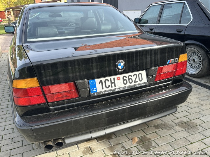 BMW M5 M5 sedan  3.6i  švýcar 1989