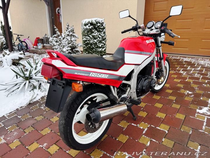 Suzuki GS 500e, 34kw, skupina A2 1990