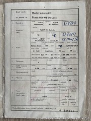 Škoda 1100 Š 1100MB De Luxe 1968