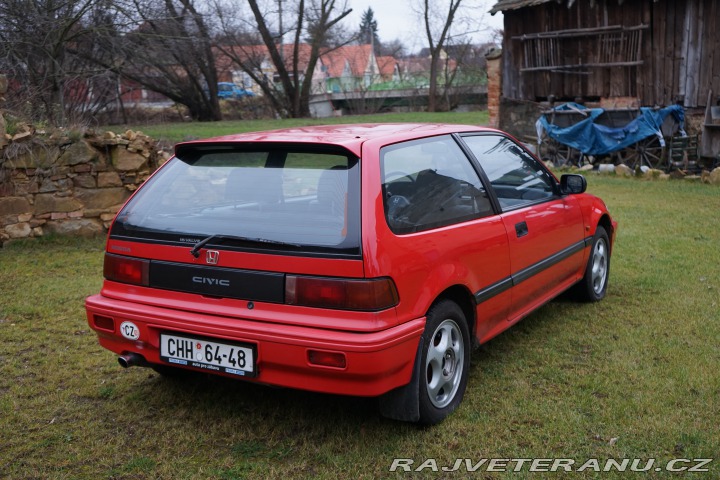 Honda Civic 4g po 1.majiteli v Čr 1990