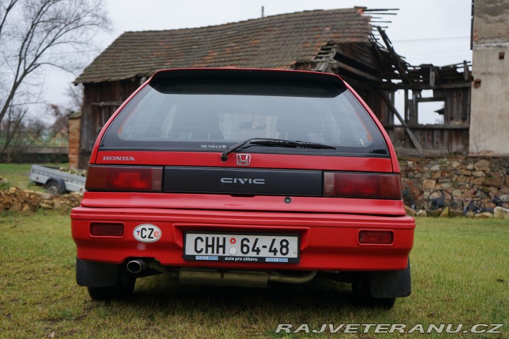 Honda Civic 4g po 1.majiteli v Čr 1990