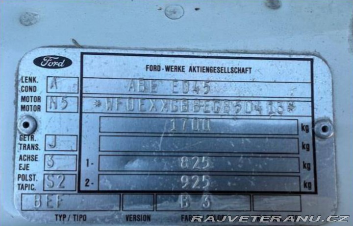 Ford Sierra RS Cosworth 1987