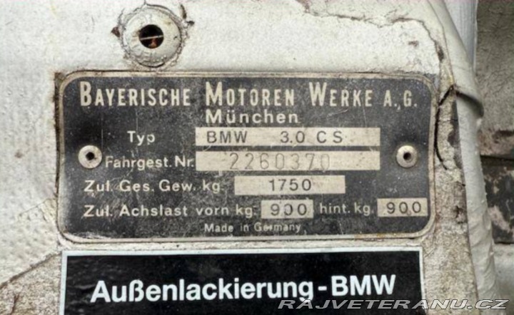 BMW 3.0 CSi (E9) 1972