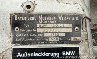 BMW 3.0 CSi (E9) 1972